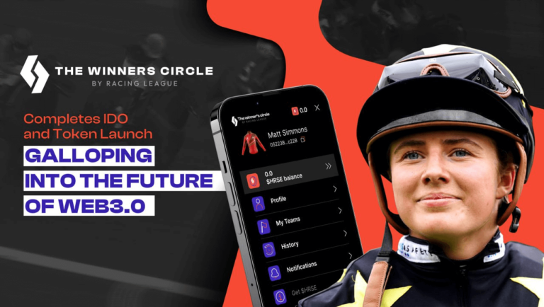 The Winners Circle Completes IDO and Token Launch, Galloping Into the Future of Web3.0